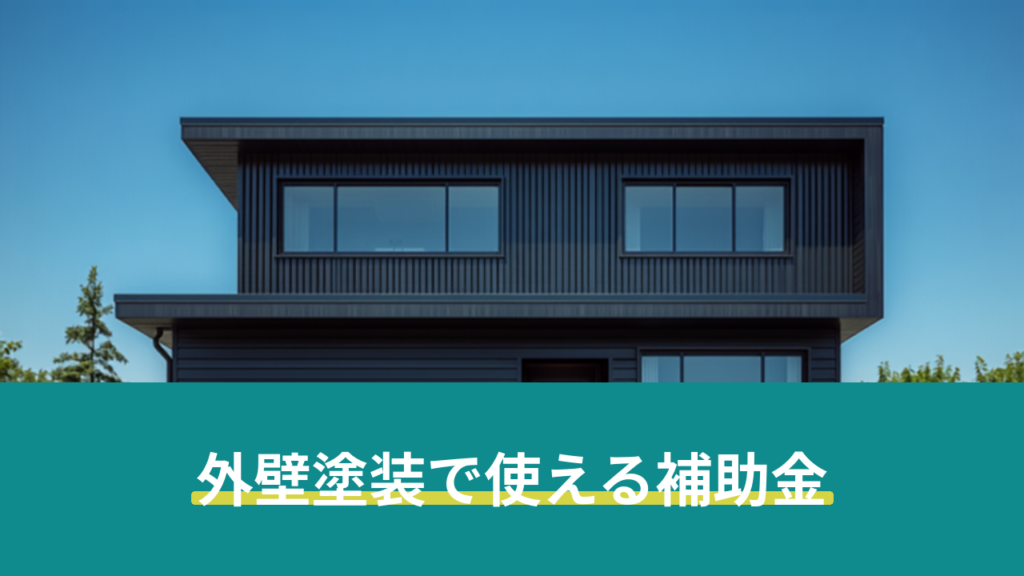 リフォミツ 記事サムネイル 外壁塗装で使える補助金