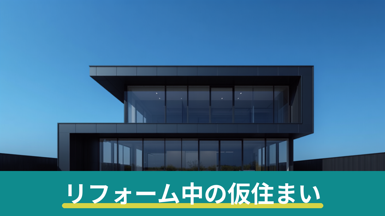 リフォーム中の仮住まいは必要?費用相場と手配のポイント