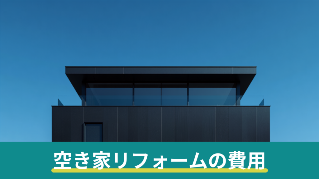 空き家・実家リフォームの費用相場｜活用方法と進め方のポイント