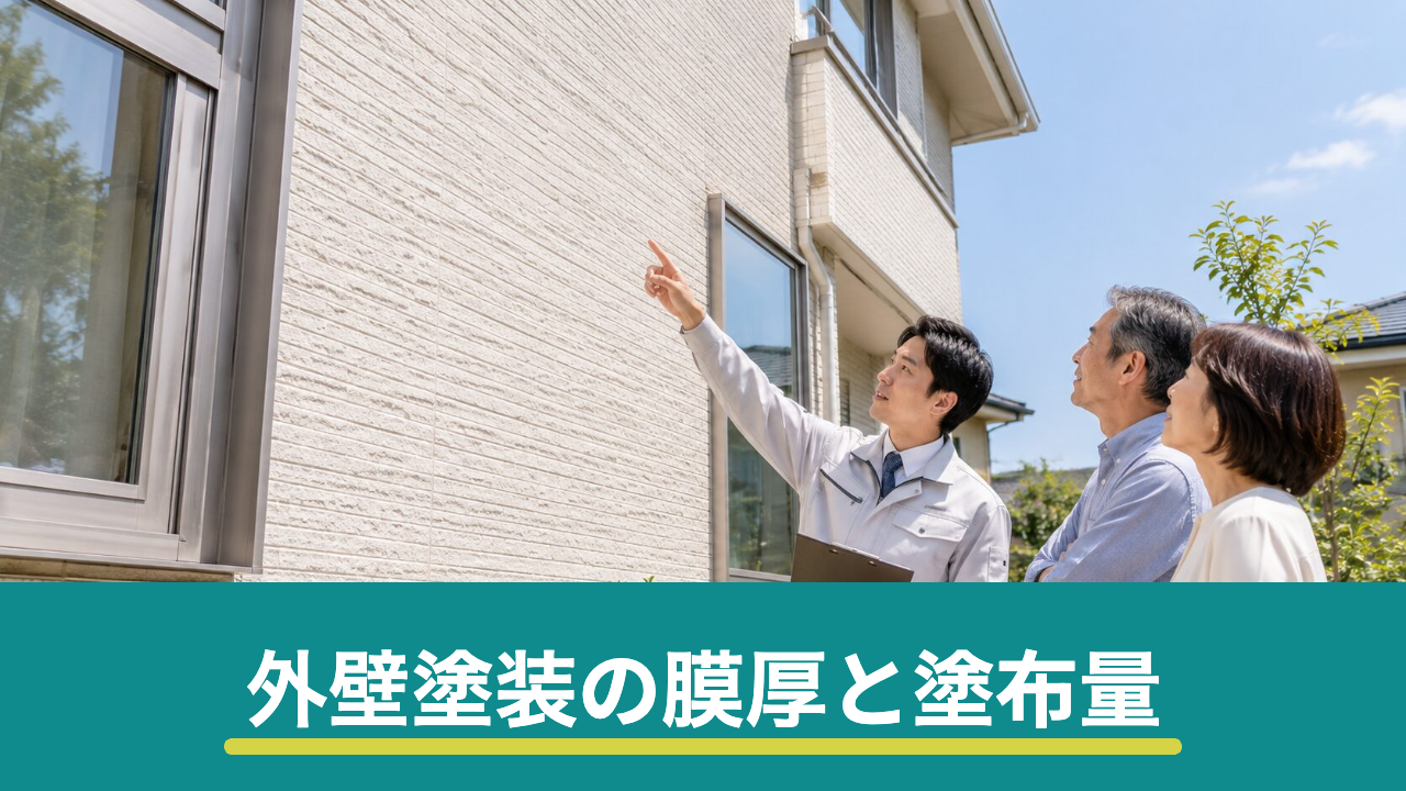 外壁塗装の膜厚と塗布量とは？手抜き工事を防ぐ缶数チェックの方法